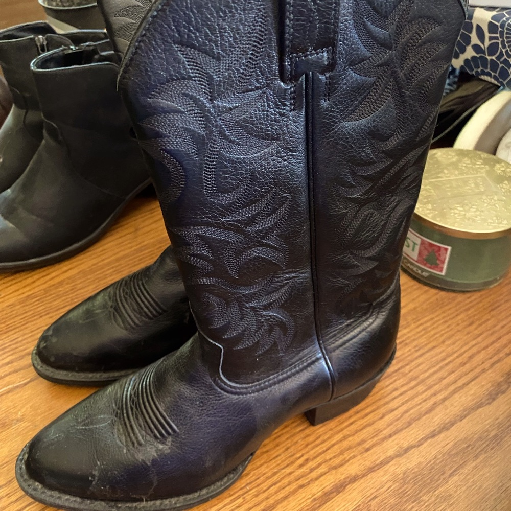 Ariat Leather Cowboy Boots